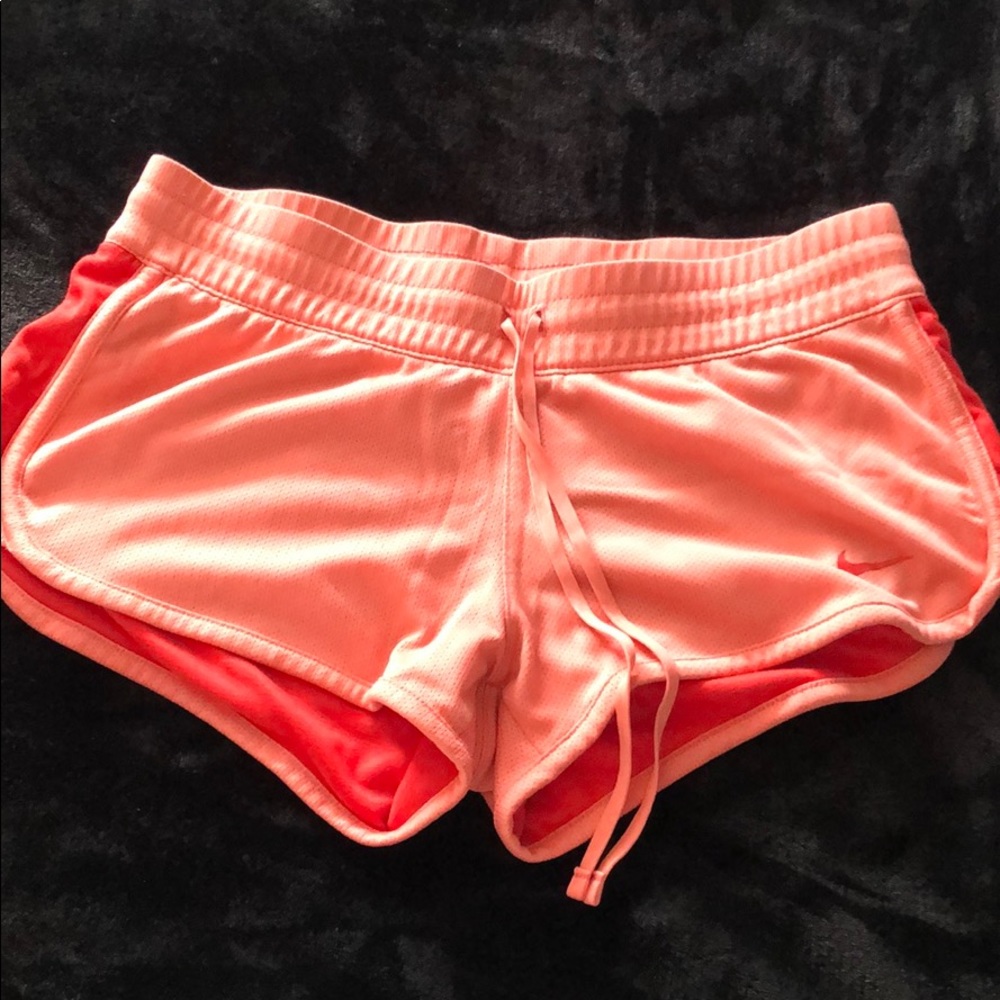 NIKE CORAL PINK SHORTS